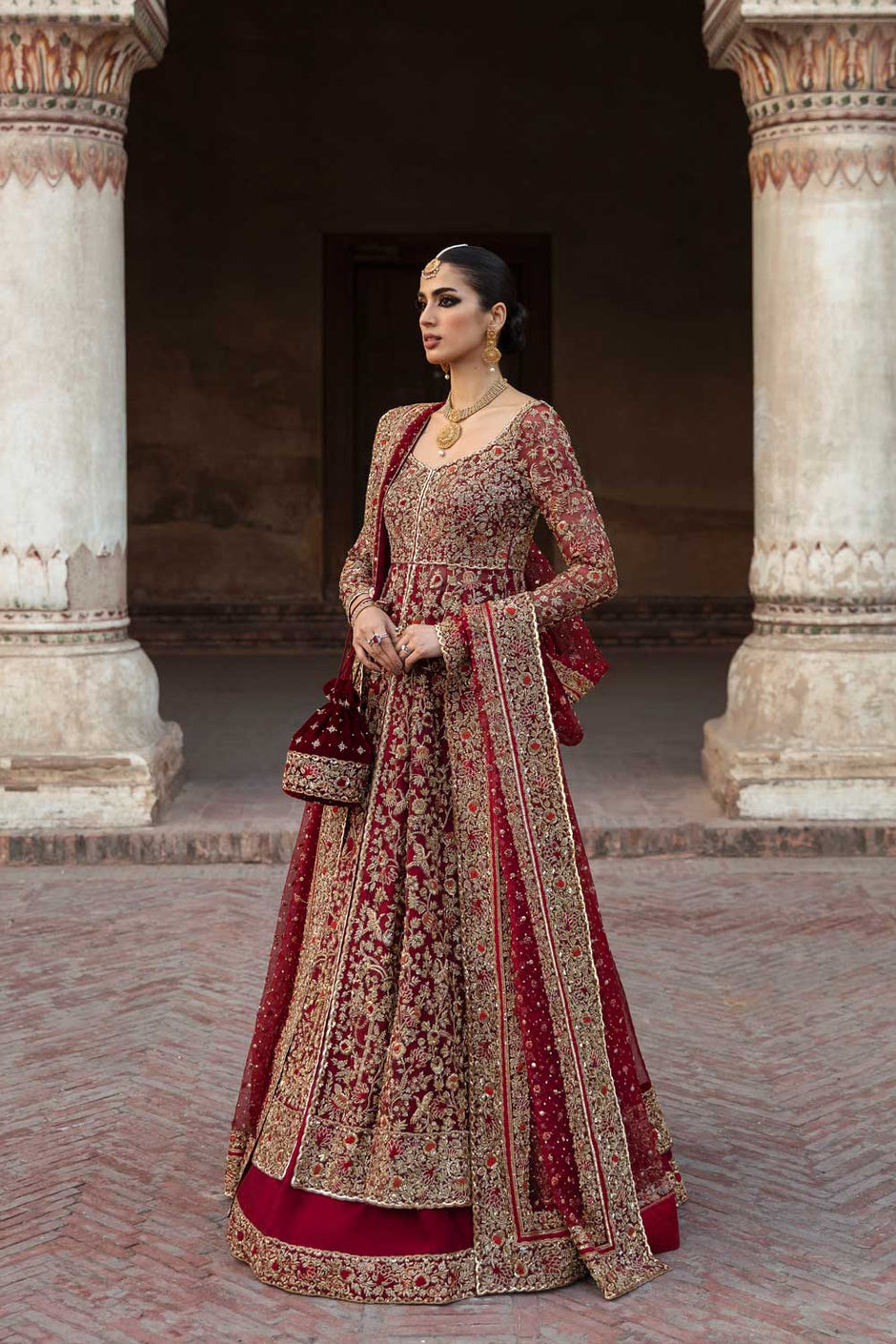 NUREH - Sara Naqvi - Bridal Lehenga main image 1